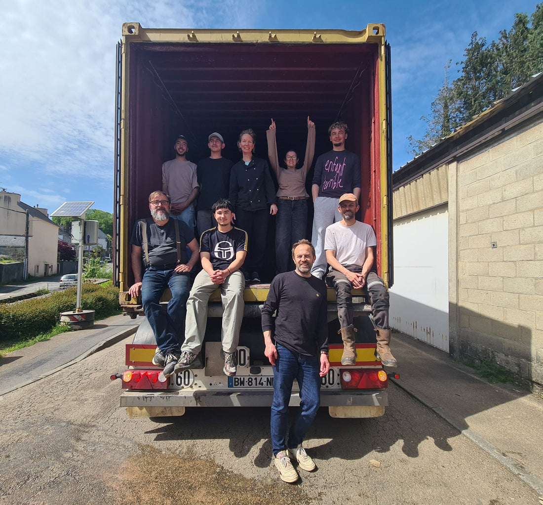Arrivée à Morlaix de nos premières fèves malgaches