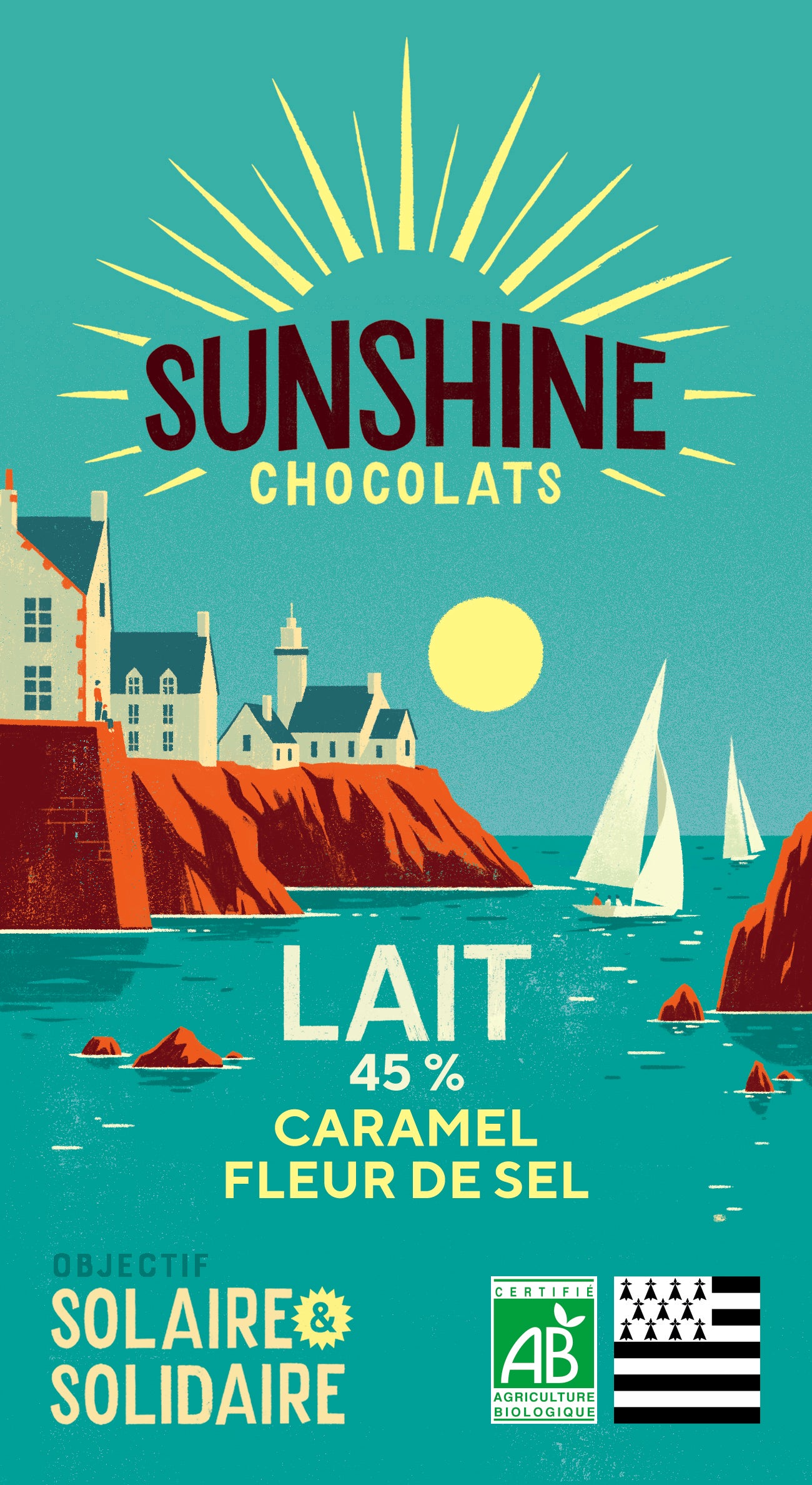 Tablette de l'été - Lait caramel fleur de sel