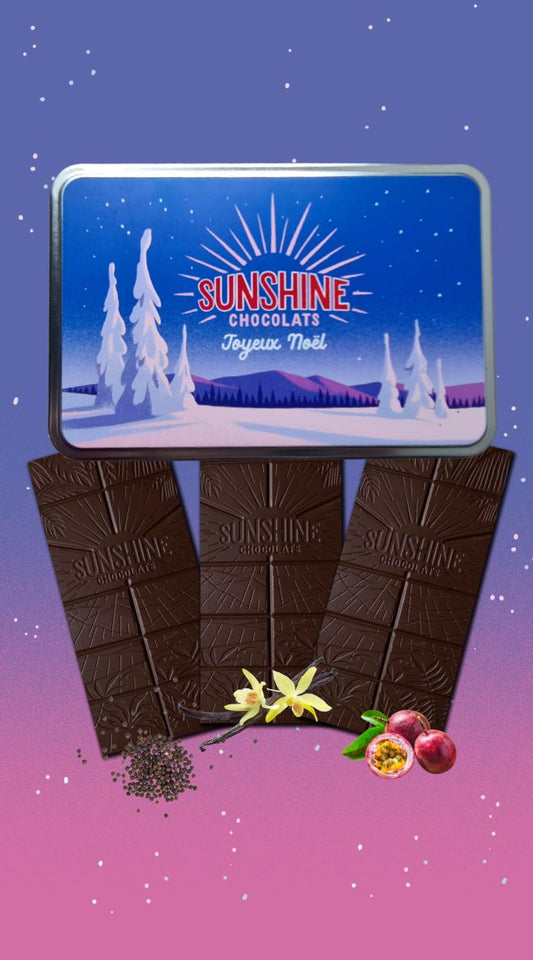 La boîte de 3 tablettes de Noël en vrac