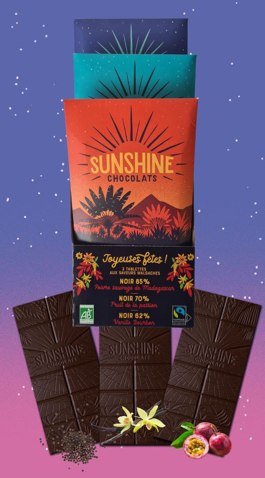 Le trio de tablettes de Noël