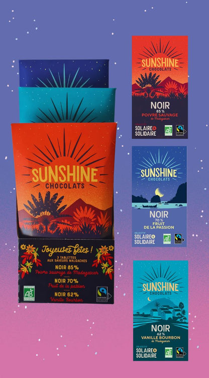 Le trio de tablettes de Noël