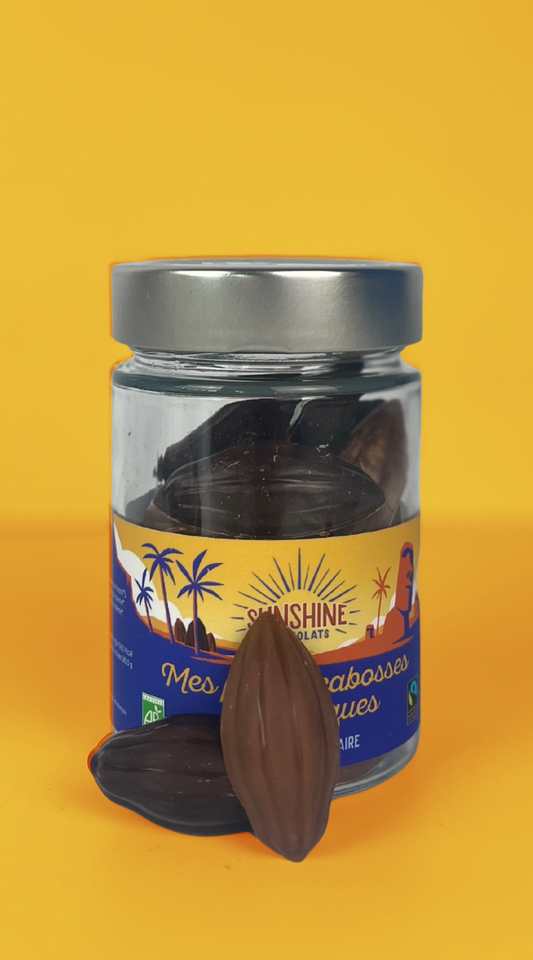 Pot fèves de cacao sunshine