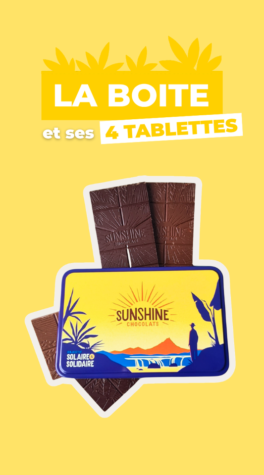 La boîte et ses 4 tablettes en vrac